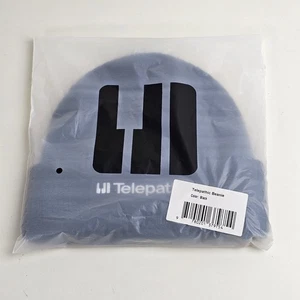 Telepathic Instruments black beanie cap OSFA Orchid - Brand New in bag - Picture 1 of 6