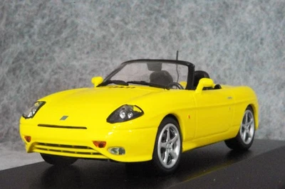 1 43 Fiat Barchetta 1995 Yellow FIAT MINICHAMPS - Image 1 of 4