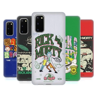 FUNDA GEL SUAVE OFICIAL RICK AND MORTY DUO GRÁFICOS PARA TELÉFONOS SAMSUNG 1 Foto 1 de 4