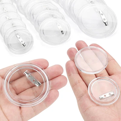 30 Stück Buttons Selber Machen 37Mm 44Mm 58Mm Buttons Anstecker Transparente Ans - Bild 1 von 4