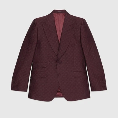 Gucci Horsebit Wool Silk Jacquard jacket  Blazer- BNWT - Image 1 of 4