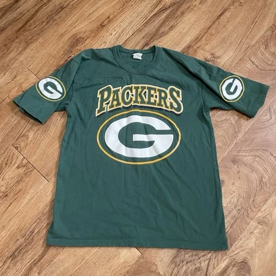 Camiseta Verde Vintage Green Bay Packers NFL Juvenil Niño XL Fútbol Manga Corta Foto 1 de 4