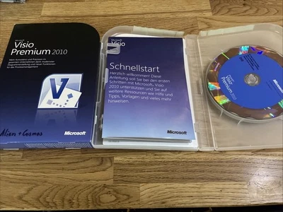 Microsoft Visio Professional Pro 2010 DVD Retail Box Deutsch - Bild 1 von 4