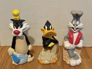 Looney Tunes Bugs Bunny, Daffy Duck, Sylvester leere Seifenhalter von Minnetonka - Bild 1 von 6