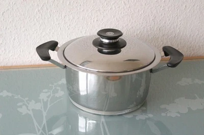 AMC - Topf - Innendurchm. 19 cm ca. 2,8 L - mit Deckel - Bild 1 von 3