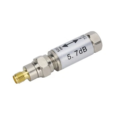 0-3GHz SMA Female to F Male Connector 50-75ohm Impedance Converter Radio parts - Image 1 of 4
