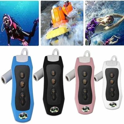 GCSUPERMARKET IPX8 Waterproof Underwater Music Sports MP3 Player For Swimming With Headset