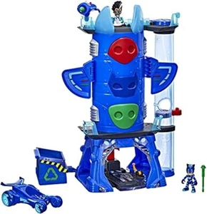 PJ MASK F2101 Deluxe Battle HQ Vorschulspielzeug, Hauptquartier Spielset mit 2 Actio - Bild 1 von 3