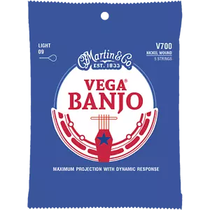 Martin V700 Vega® Banjo Strings Nickel - Picture 1 of 1