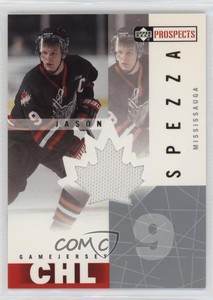 2000-01 Upper Deck Prospects CHL Game Jersey Jason Spezza #JS
