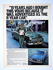 William Stiles 1979 Volvo Vintage Drive It Like I Hated It Original Druckanzeige - Bild 1 von 4