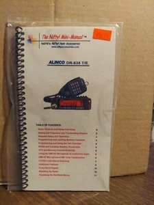 Nifty! MINI INSTRUKCJA ALINCO DR-635 T/E ~~~NOWA!!~~ - Zdjęcie 1 z 4