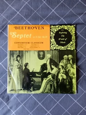 Beethoven: Septet In E Flat, Op 20 - Consortium Classicum, Vinyl Lp - Image 1 of 4