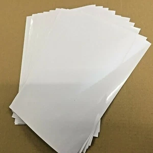 Autoadhesivo laminado transparente ideal para la elaboración de cricut o siluetas A4/A5 x 10 - Imagen 1 de 3