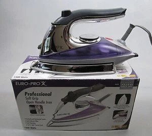 Euro-Pro X GI472K Professional Steam Iron Electric 1500 Watt Tested and Working - Picture 1 of 10