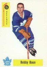 2002-03 Parkhurst REPRINT #227 BOB BAUN - Toronto Maple Leafs
