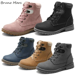 Niños Niñas Niños Jóvenes Botines Cremallera Lateral Moda Botas - Imagen 1 de 37