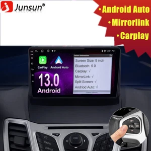 Per Ford Fiesta Wireless iPhone Carplay Android13 Autoradio GPS Navi DAB WIFI BT - Foto 1 di 14
