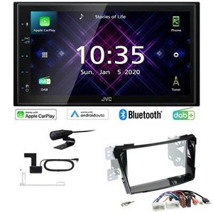 JVC Autoradio Apple CarPlay Android DAB+ für Hyundai i40 ab 2011 piano black - Bild 1 von 8
