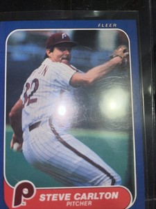 1986 Fleer Steve Carlton #435
