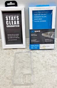 Speck Presidio Stay-Clear Case - iPhone 11 Pro 13Ft Drop Tested - Picture 1 of 8