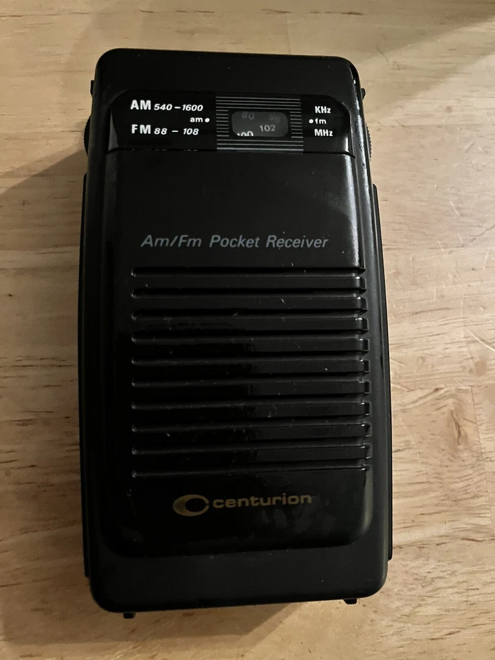 RADIO DIAL AM/FM CENTURION DE COLECCIÓN - PROBADO FUNCIONA - ANTENA LARGA - MODELO E2092 Foto 1 de 3
