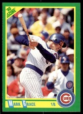 1990 Score Mark Grace Chicago Cubs #150