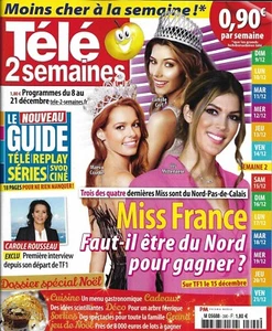TELE 2 SEMAINES n°390 08/12/2018  Miss France du Nord/ Spécial Noël/ Hallyday - Imagen 1 de 1