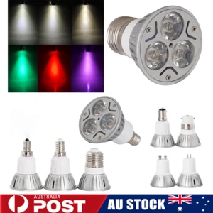 Dimmable 3W LED Spot Lights Energy Saving ES E27 SES E14 GU10 BC B22 Bulbs Lamps - Picture 1 of 16