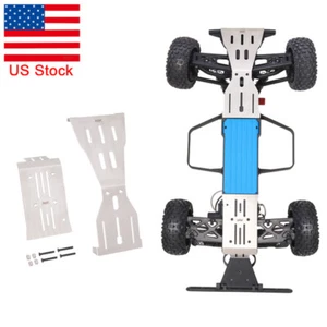 For Arrma FURY MEGA 1/10 RC Stainless Steel Bottom Chassis Guard Plate Parts -US - Picture 1 of 8