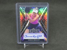 2023 LEAF EXOTIC ROOKIE MULTI SPORT ANNA BRIGHT SNAKE PRISMATIC RC AUTO /5 KH3