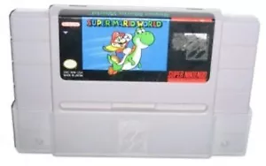 SNES Super Mario World Video Game For Super Nintendo SNES - Picture 1 of 3