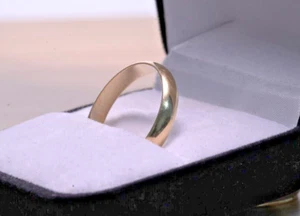 18ct Gold J&HM Yellow gold Ring - Size Y / US 12.5, 4.30g, W/ Express Post & Box - Picture 1 of 3