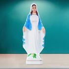 Blessed Mary Statue Decor Collection Desktop Ornament for Dining Room Countertop