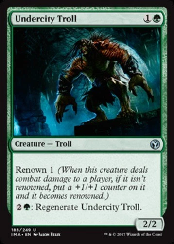 x1 Undercity Troll - Iconic Masters - NM - MTG - Image 1 of 1