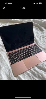 Rose Gold Apple MacBook 2016 - 8GB Ram - 256GB storage - Image 1 of 4