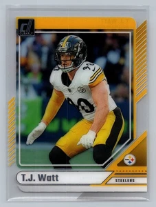 2024 Clearly Donruss #44 T.J. Watt - Picture 1 of 2