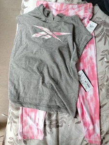 Reebok Watercolor Legging Set Kids 11-12 - Picture 1 of 6
