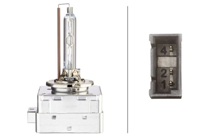 HELLA Bulb - D3S - Xenon - 42V - 35W - Quantity: 1 8GS007949-541 - Image 1 of 3