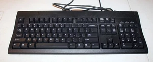 Dell Wyse USB Keyboard KU-8933 901716-06L Black Tested/Working - Picture 1 of 3