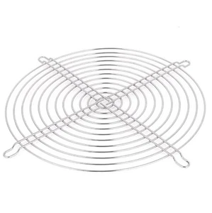 Grille Ventilateur 200mm 200mm Protection Argent pour PC Boîtier Ordinateur Ventilateur - Photo 1/3