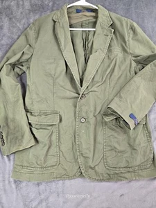 Blazer De Colección Polo Ralph Lauren Para Hombres Mediano Safari Tareas Chaqueta Abrigo Envejecido - Imagen 1 de 7
