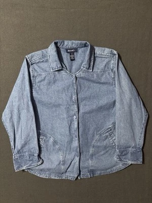 Denim & Co. Denim Jacket Women's XL Blue Jacket - Image 1 of 4