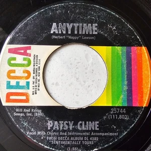 Patsy Cline - Anytime / In Care Of The Blues - 1968 US Country 7" - Bild 1 von 4