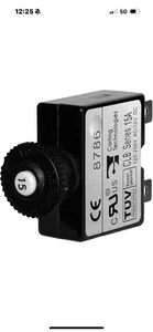 Disyuntor Blue Sea 7056 pulsador 2 cantidades 15A BA10 - Imagen 1 de 1