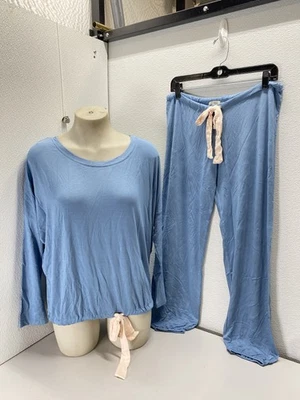 Eberjey Womens Gisele TENCEL Modal Slouchy PJ Set Size S Medium Blue - Image 1 of 4