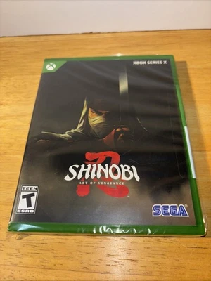 10TH ANNIVERSARY SHINOBI ART OF VENGEANCE LIMITED RUN GAME  ESRB VARIANT XBOX! - Image 1 of 4