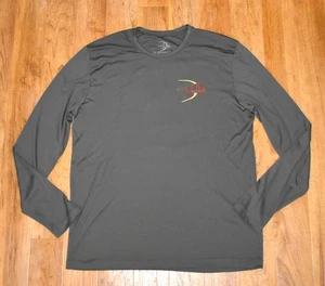 Ula Ula Fish Co Men's XL Long Sleeve Gray Sleeve Shirt - Picture 1 of 3