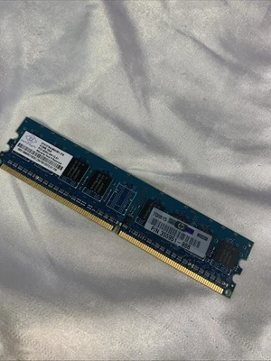 GENUINE NANYA DESKTOP MEMORY RAM STICK 512MB 1RX8 PC2-4200U NT512T64U88A0BY-37B - Image 1 of 3