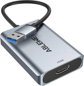 USB 3.0 to HDMI Adapter, Upgraded Aluminum HDMI to USB Audio Video Graphics Conv - Picture 1 of 7